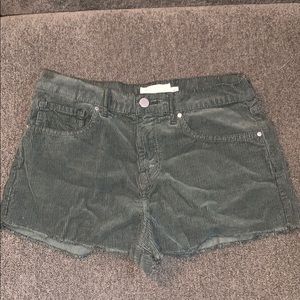 Kendall & Kylie high-waisted corduroy shorts